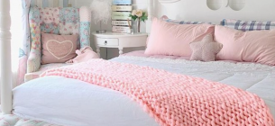 25 Ide Kamar Tidur Shabby Chic yang Cantik